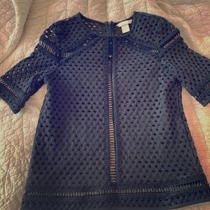 Super cute H & M open work top
